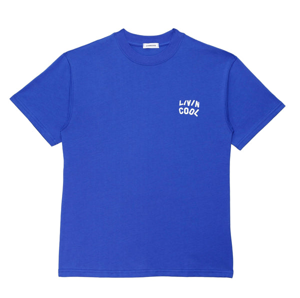 livincool WAVY TEE ROYAL BLUE