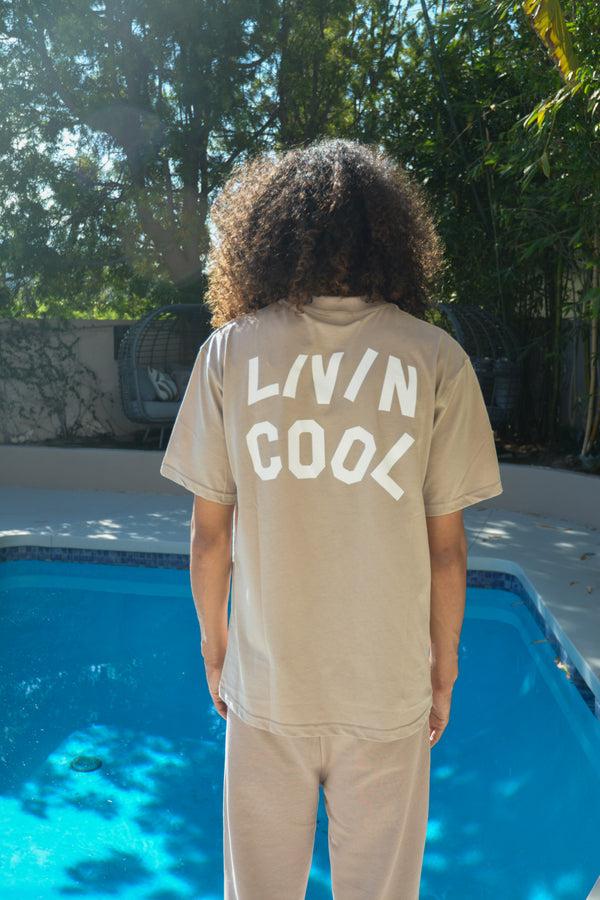 Livincool WAVY TEE SAND