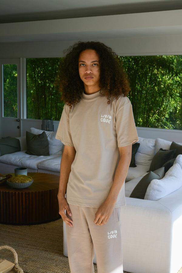 livincool WAVY TEE SAND