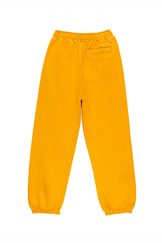 Livincool SLICK EMBROIDERED SWEETPANTS GINGER BREAD