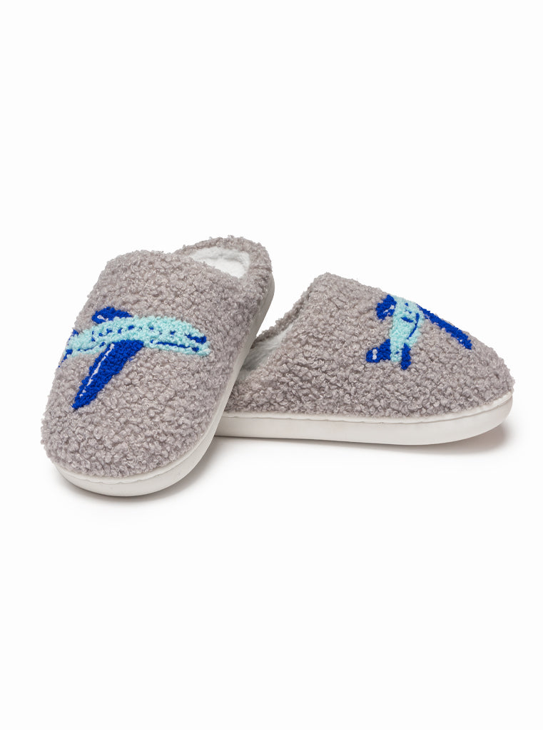 Living Royal Airplane Kids Slippers