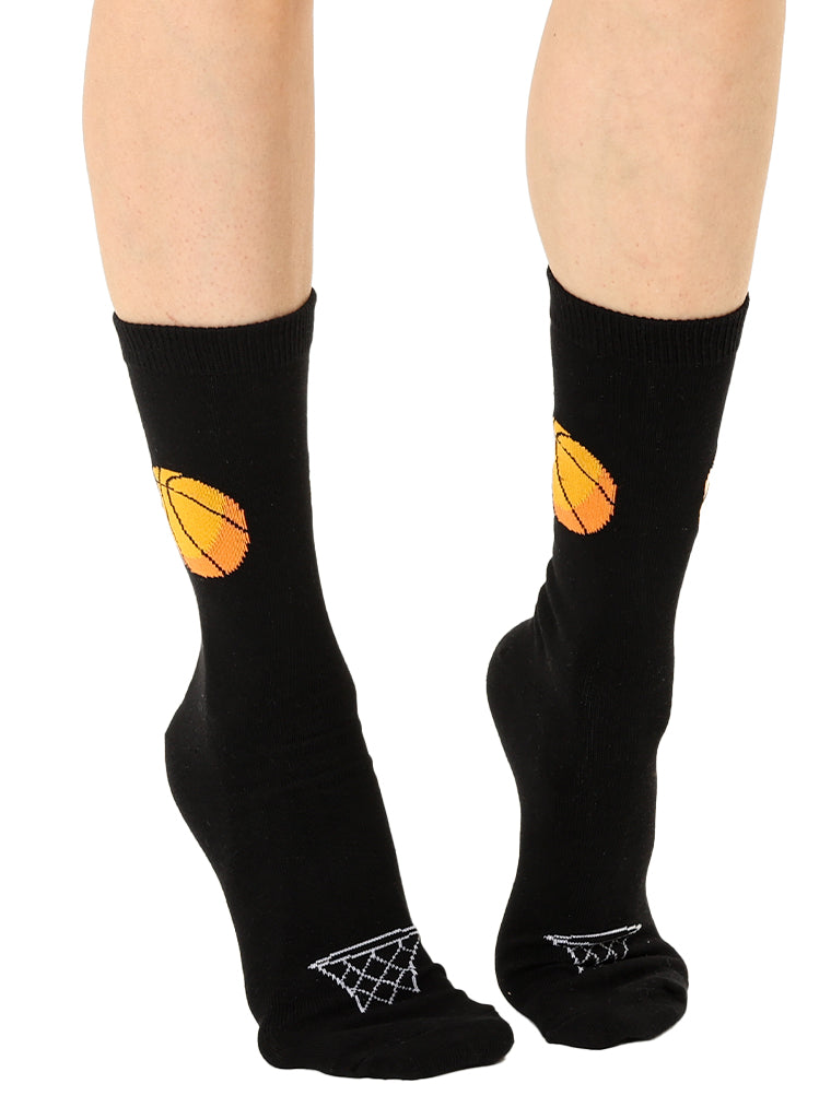 Living Royal Basketball 3D Crew Sock