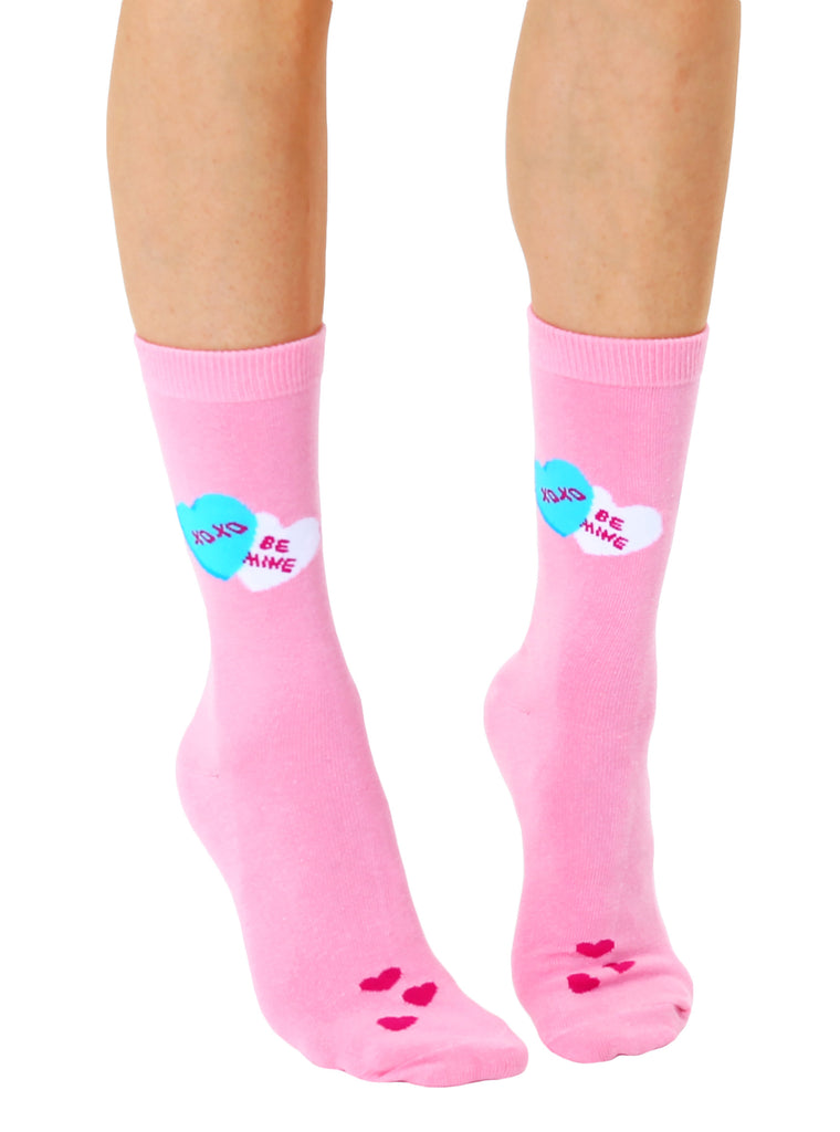 Living Royal Be Mine 3D Crew Sock