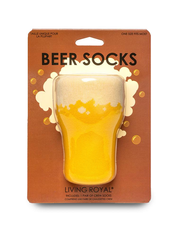 living royal Beer 3D Crew Sock