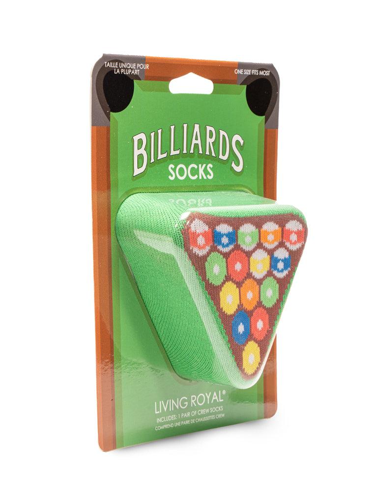 Living Royal Billiards 3D Crew Sock