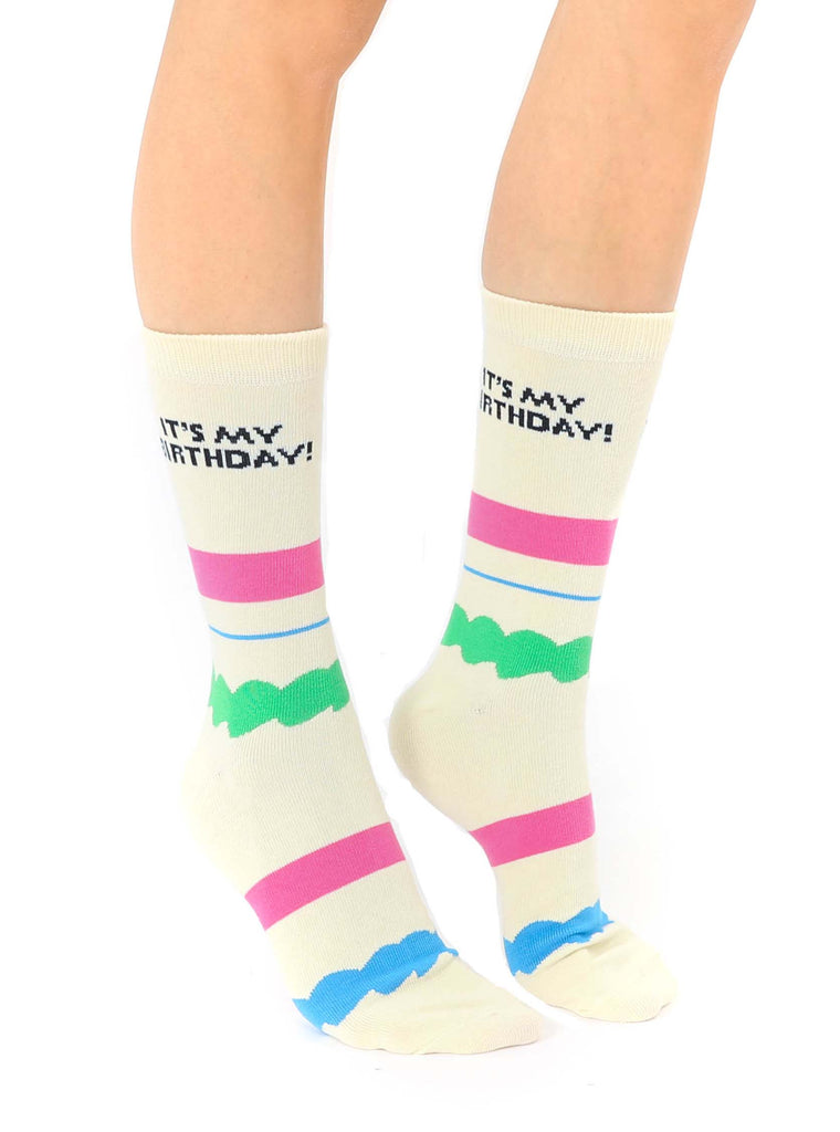 Living Royal Birthday 3D Crew Sock