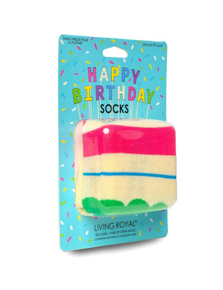 Living Royal Birthday 3D Crew Sock