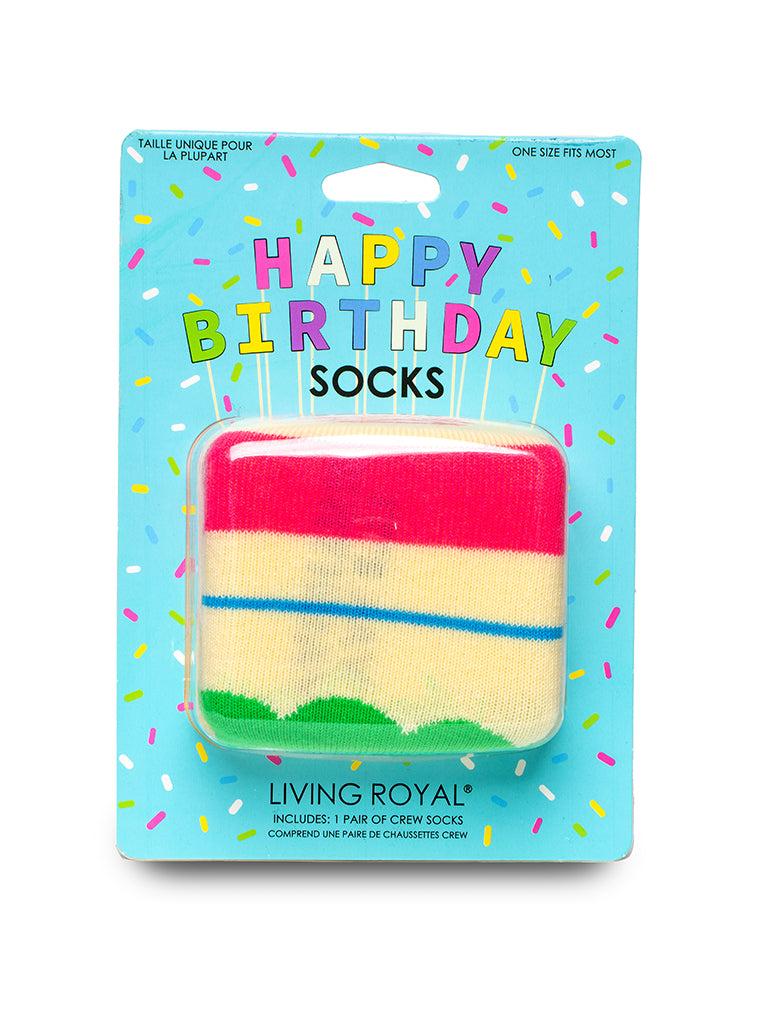 living royal Birthday 3D Crew Sock