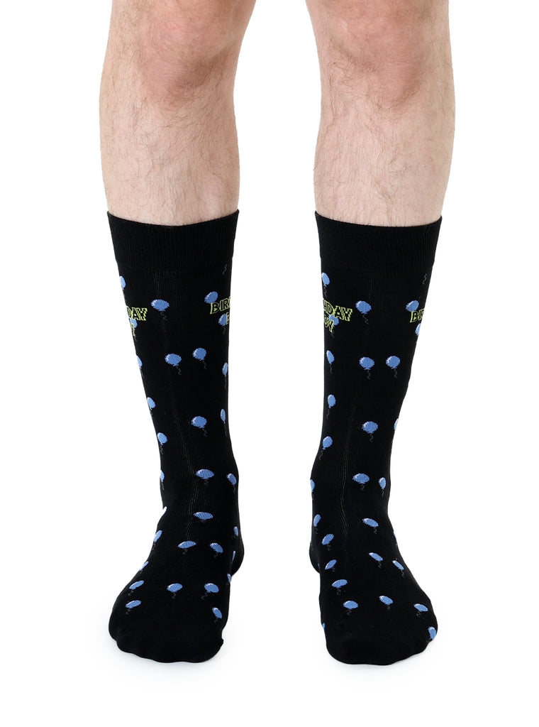 living Royal Birthday Mens Bamboo Crew Socks