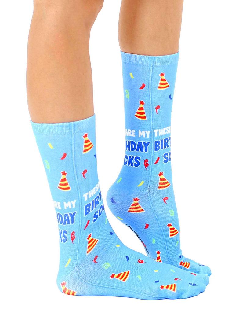 Living Royal Birthday Socks Crew Socks