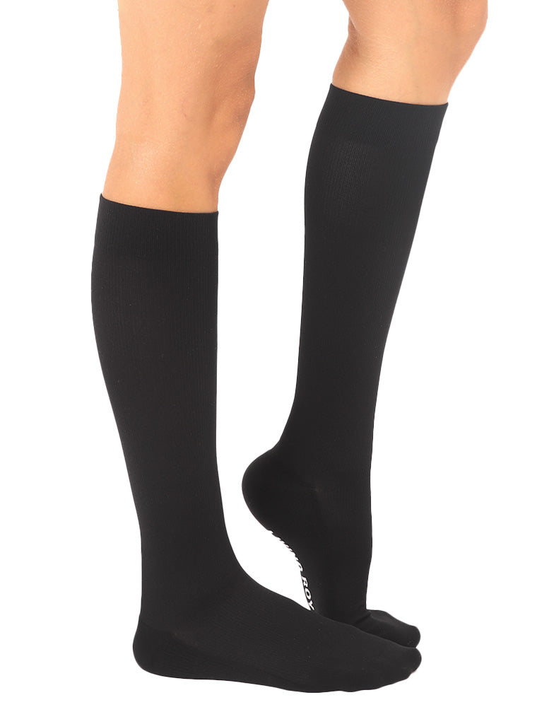 Living Royal Black Compression Socks
