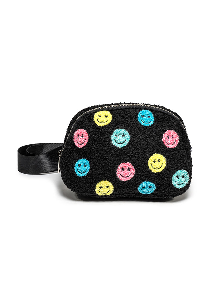 living royal Black Smile Belt Bag