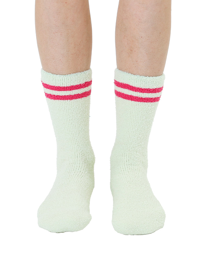 Living Royal Book Lover Fuzzy Crew Socks