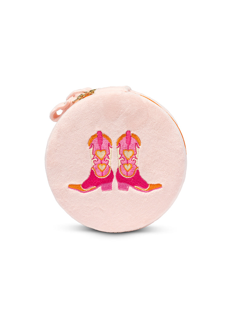 living royal Boots Jewelry Zip Case