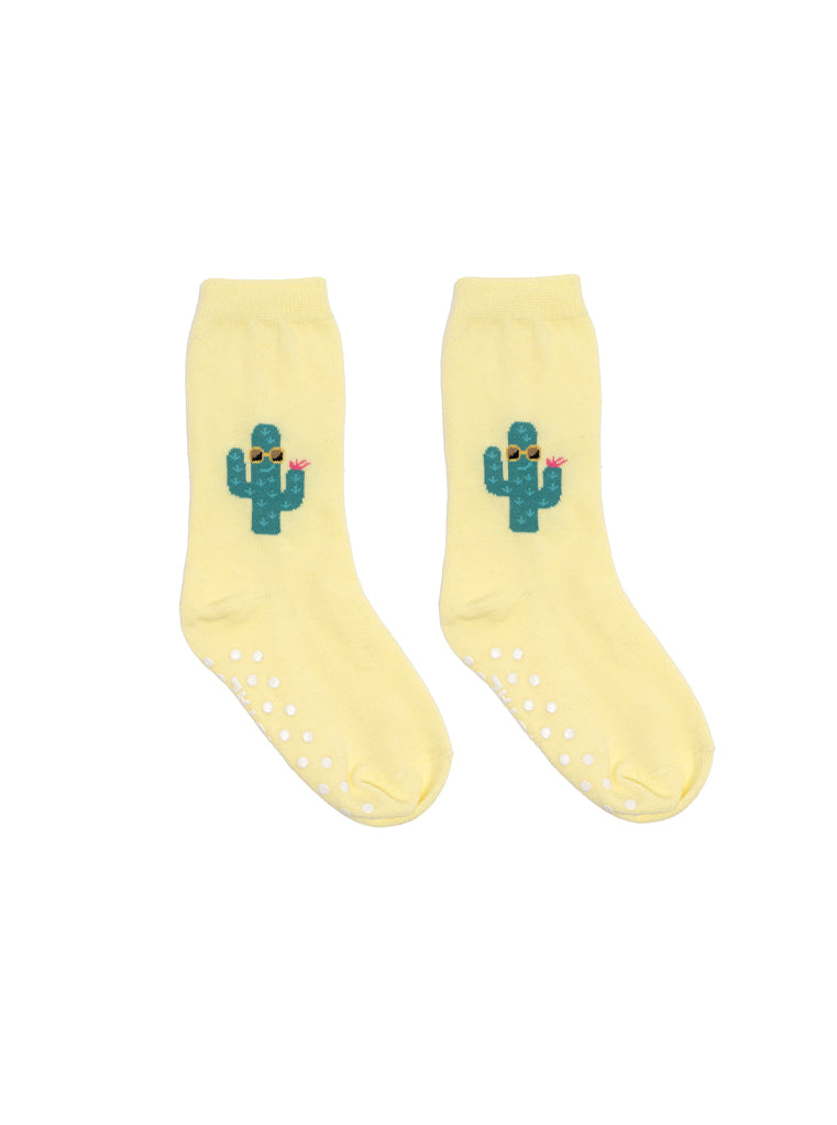 Living Royal Cactus 3D Kids Crew Sock