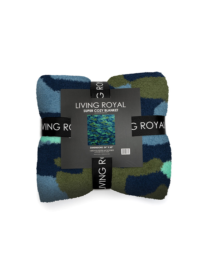 Living Royal Camo Blanket