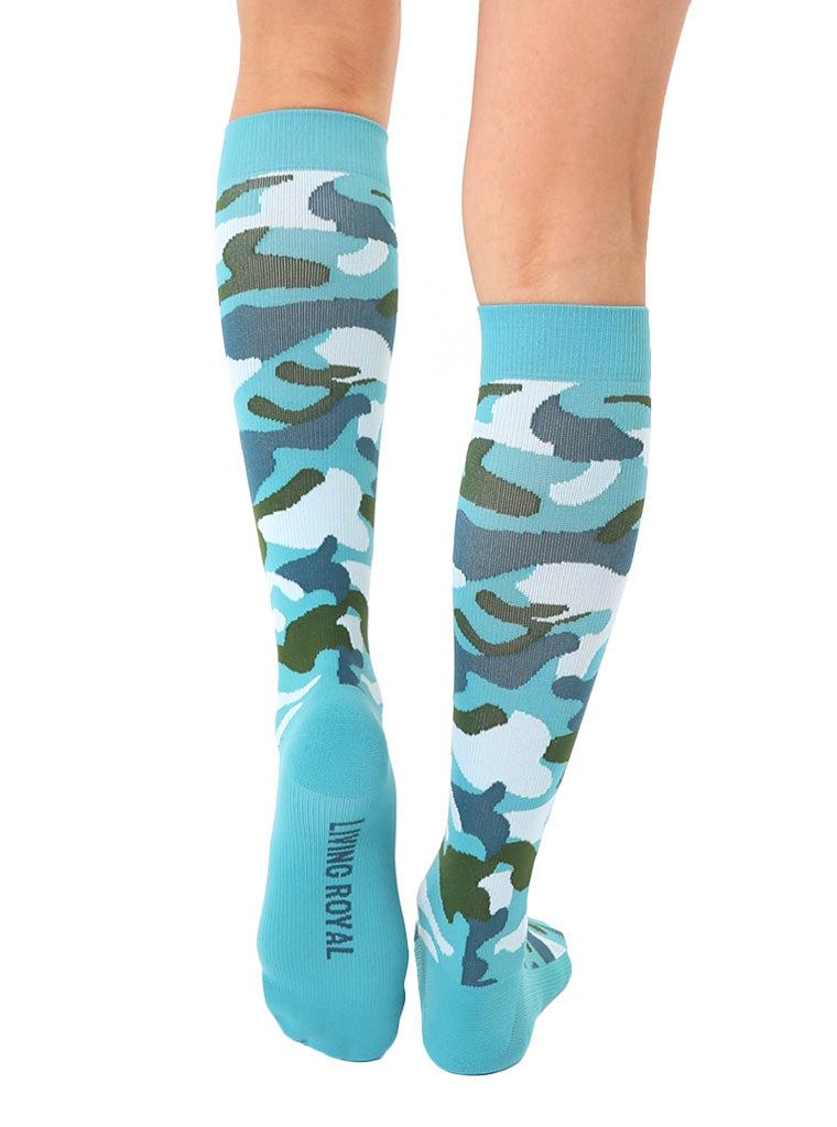 Living Royal Camo Compression Socks