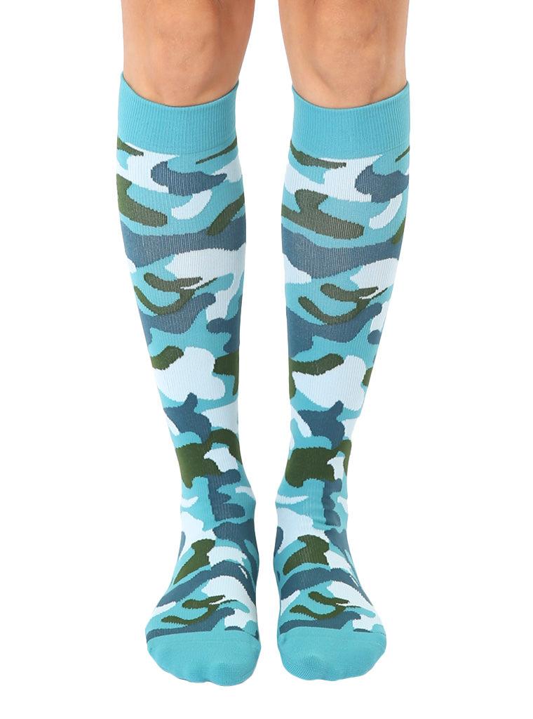 living royal Camo Compression Socks