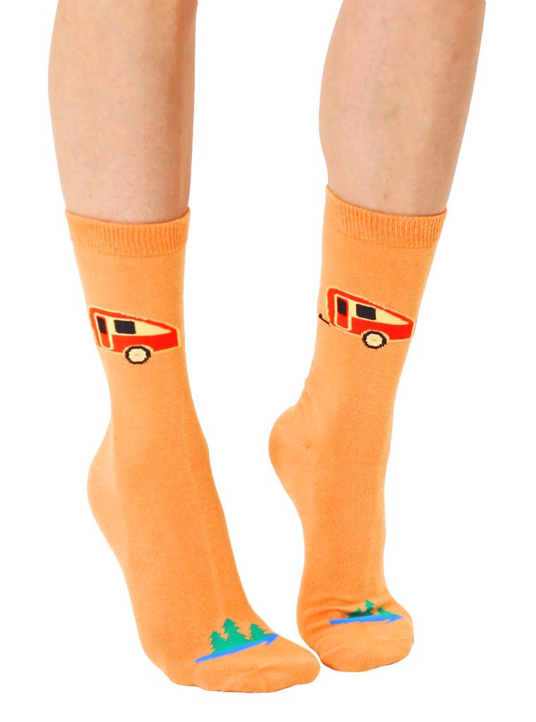 Living Royal Camper 3D Crew Sock