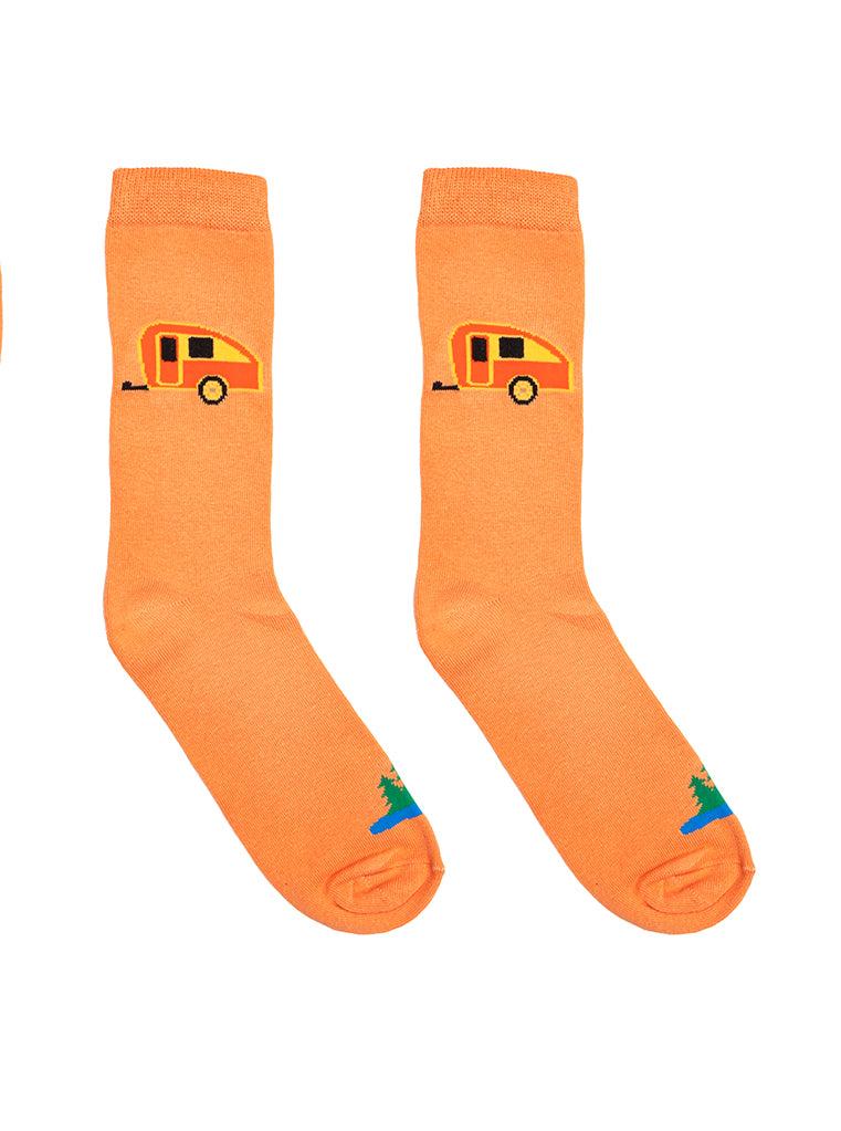 Living Royal Camper 3D Crew Sock