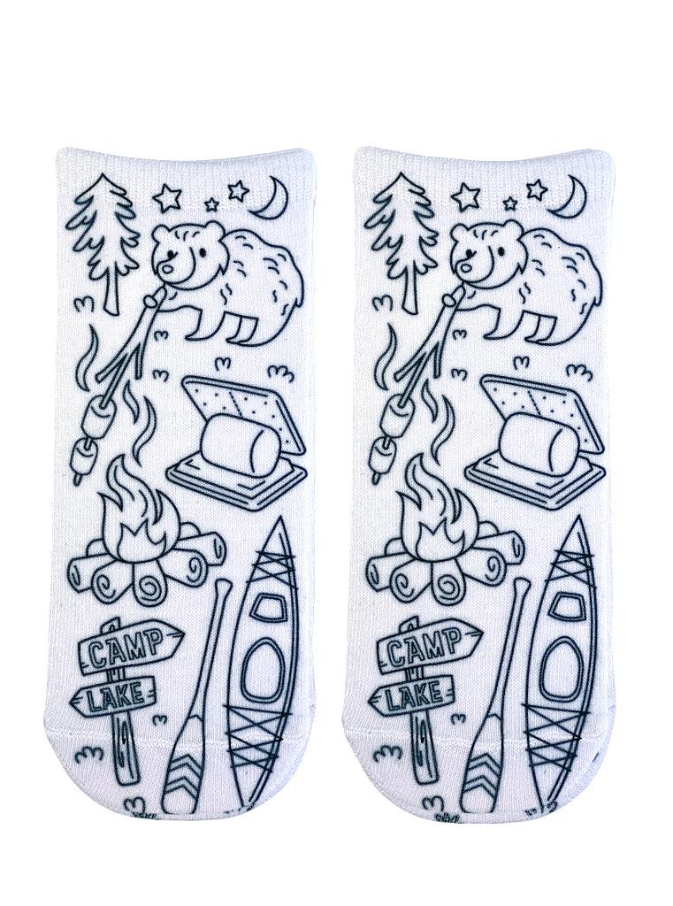Living Royal Camping Coloring Sock