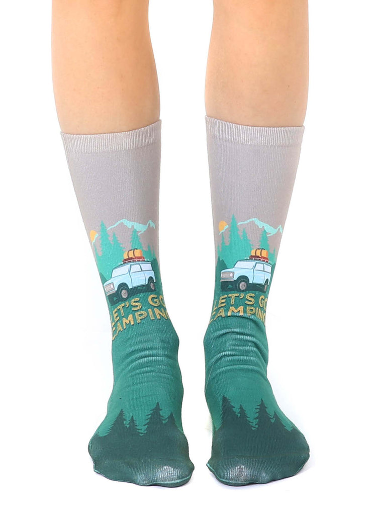 living royal Camping Crew Socks