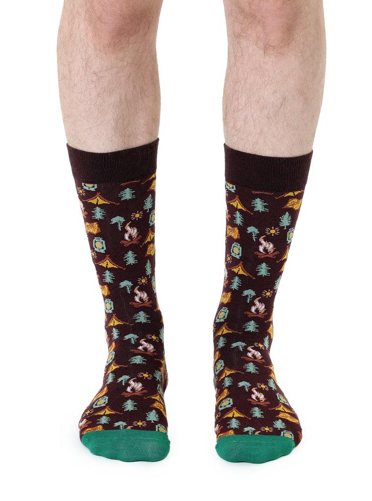 Living Royal Camping Mens Bamboo Crew Socks