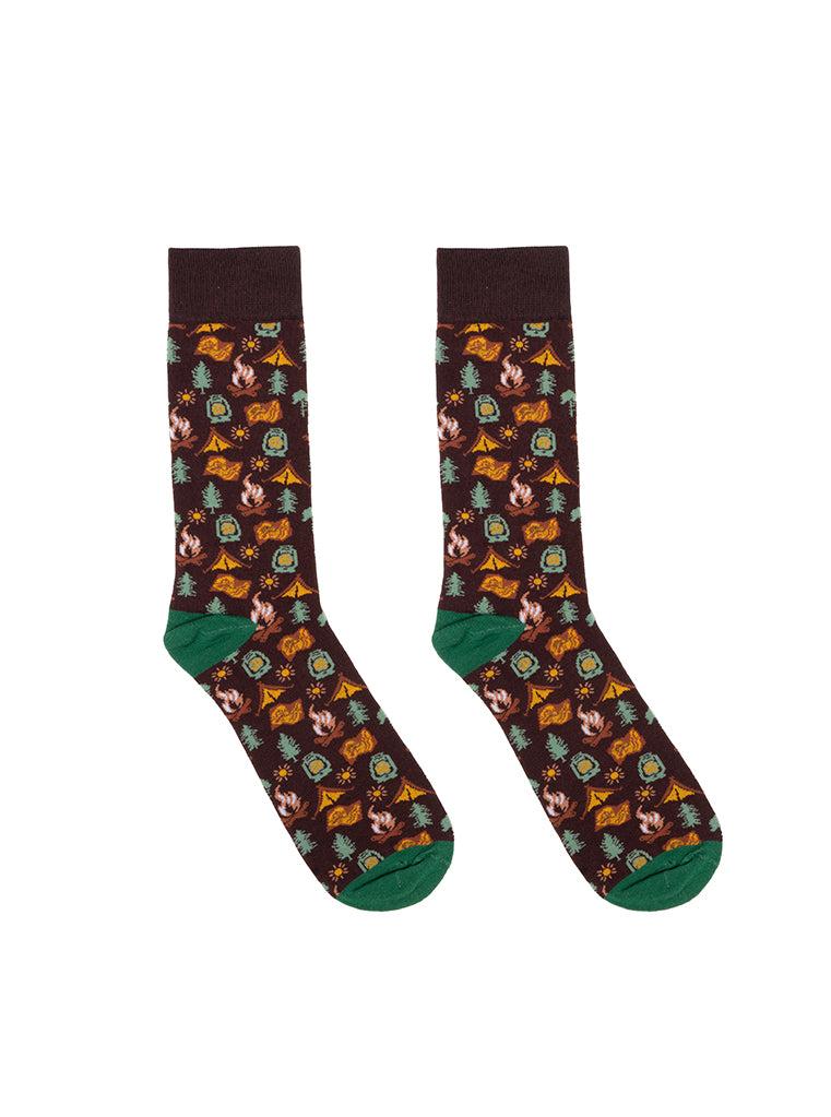 Living Royal Camping Mens Bamboo Crew Socks