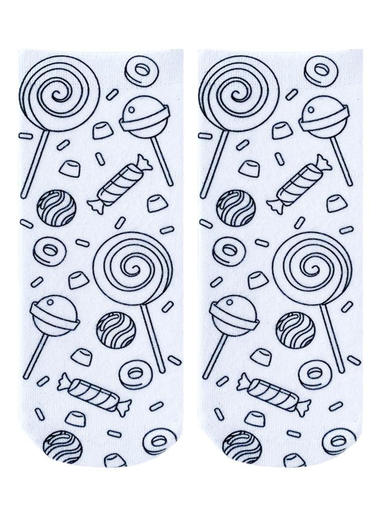 Living Royal Candy Explosion Coloring Sock