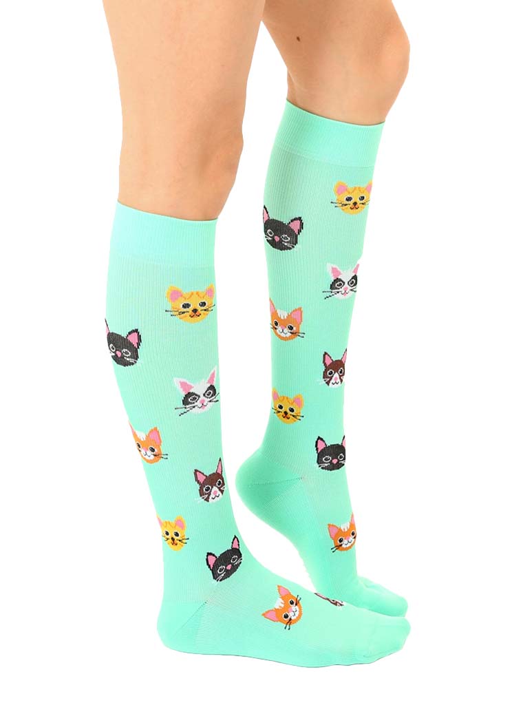 Living Royal Cat Compression Socks