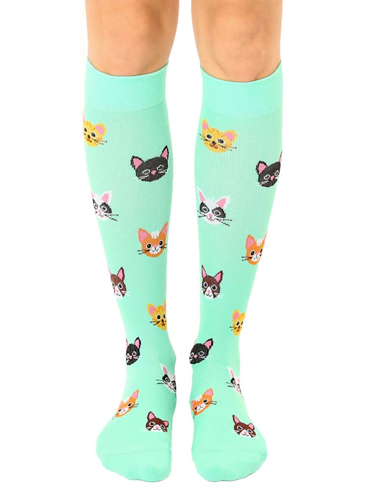 living royal Cat Compression Socks