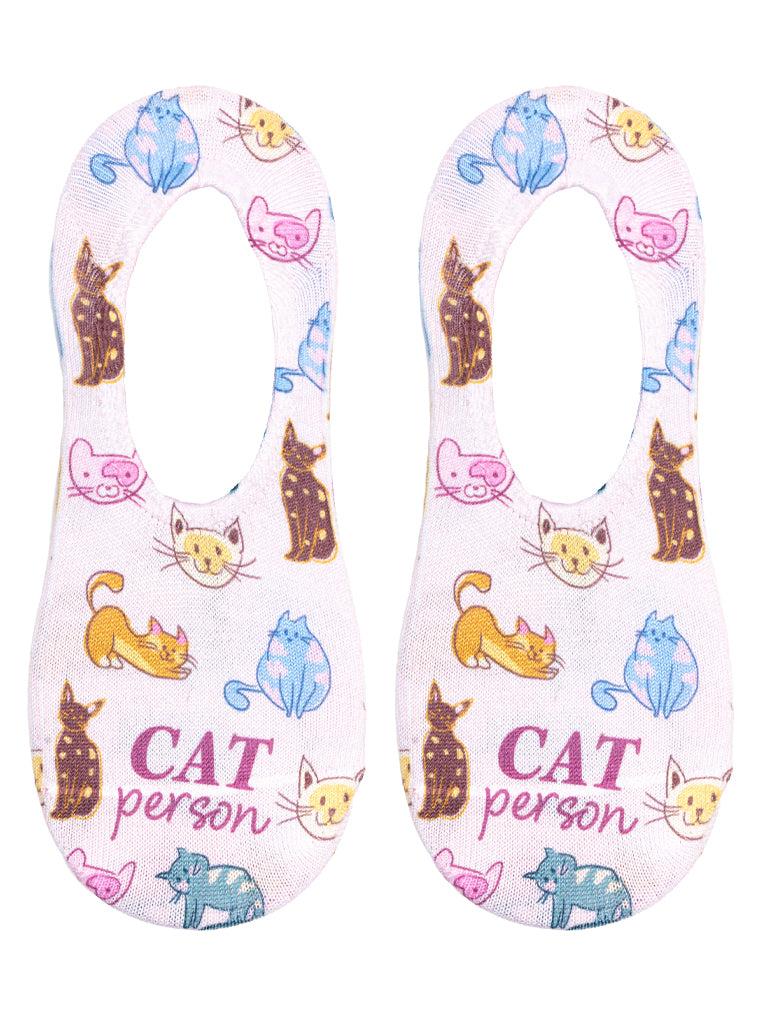 Living Royal Cat Person Liner Socks