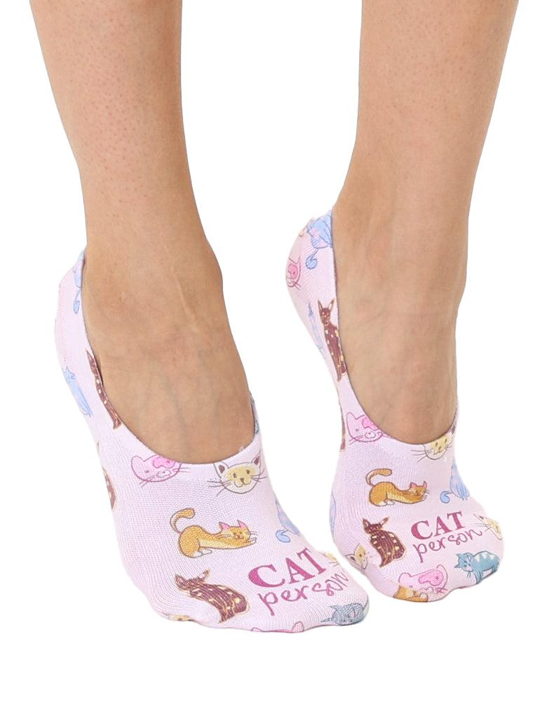 living royal Cat Person Liner Socks