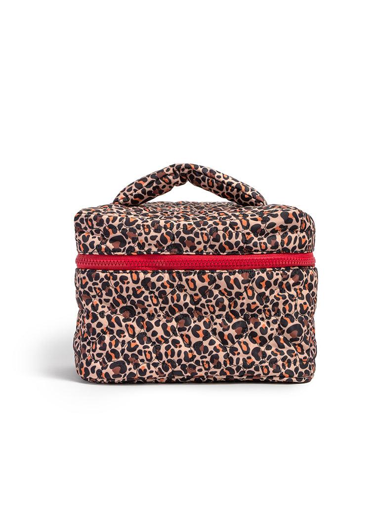 living royal Cheetah Cosmetic Travel Case