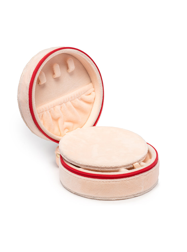 Living Royal Cherry Jewelry Zip Case