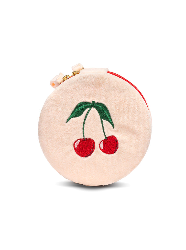 living royal Cherry Jewelry Zip Case
