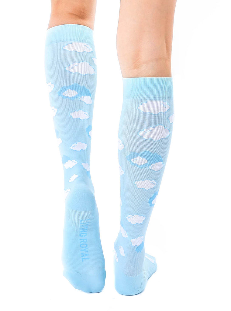 Living Royal Clouds Compression Socks