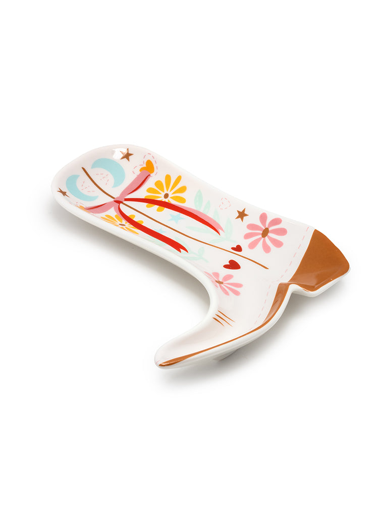 Living Royal Cowboy Boot Trinket Tray