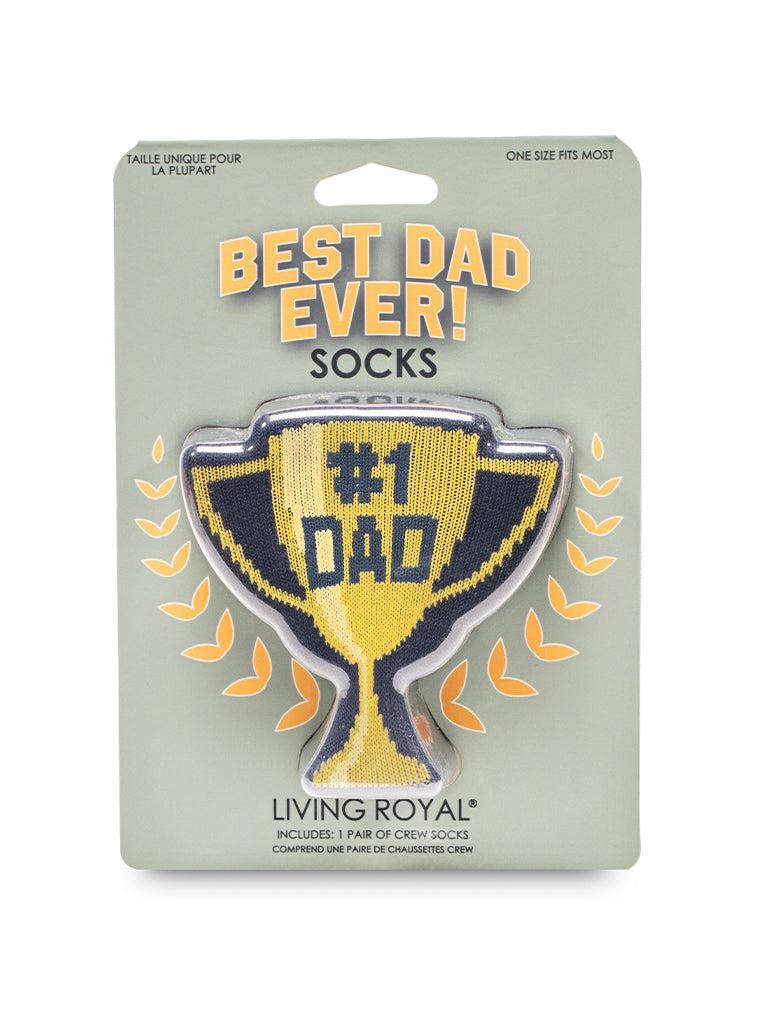 living royal Dad Trophy 3D Crew Sock