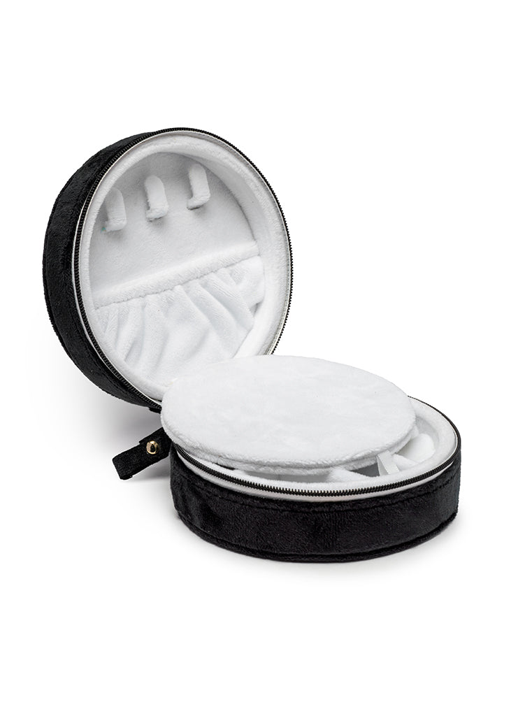 Living Royal Dancing Skull Jewelry Zip Case