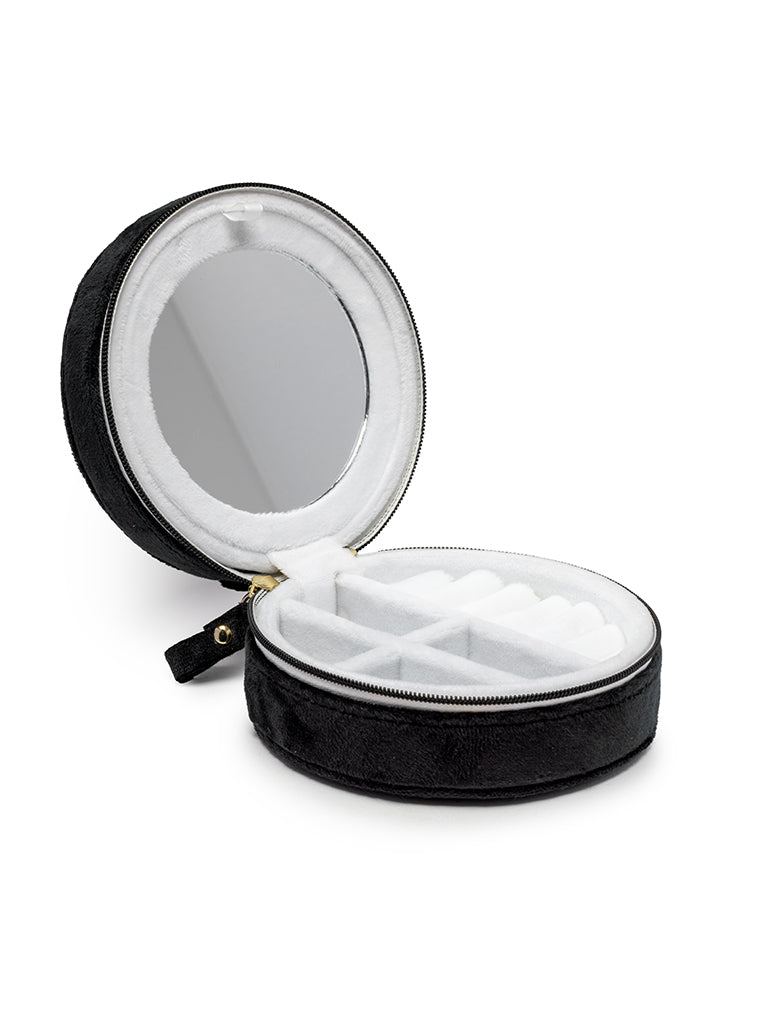 Living Royal Dancing Skull Jewelry Zip Case