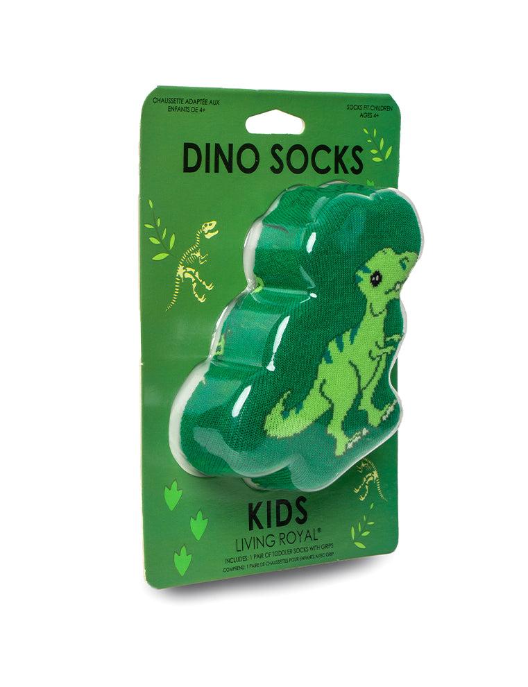 Living Royal Dino 3D Kids Crew Sock