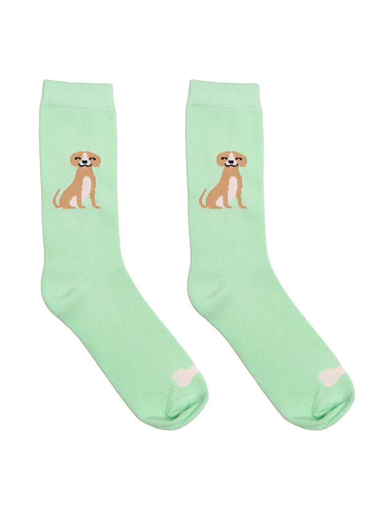 Living Royal Dog 3D Crew Sock