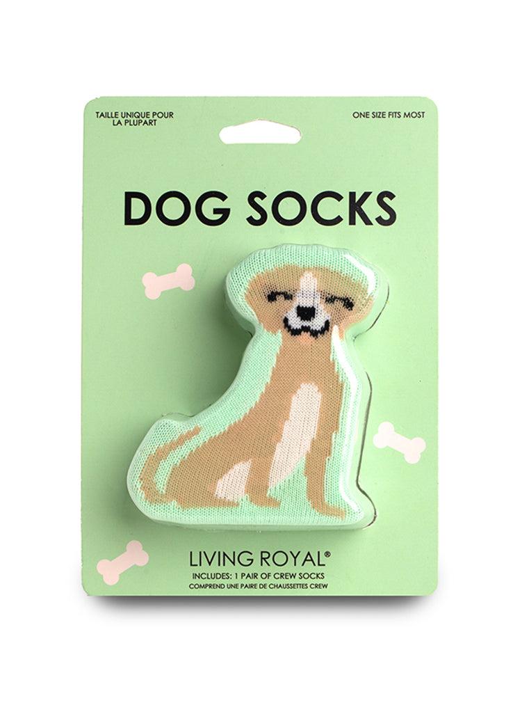 living royal Dog 3D Crew Sock