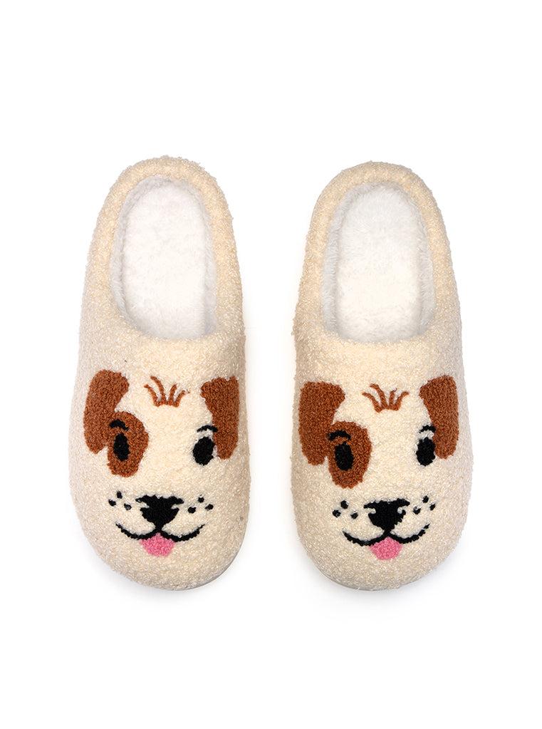 living royal Dog Face Slippers
