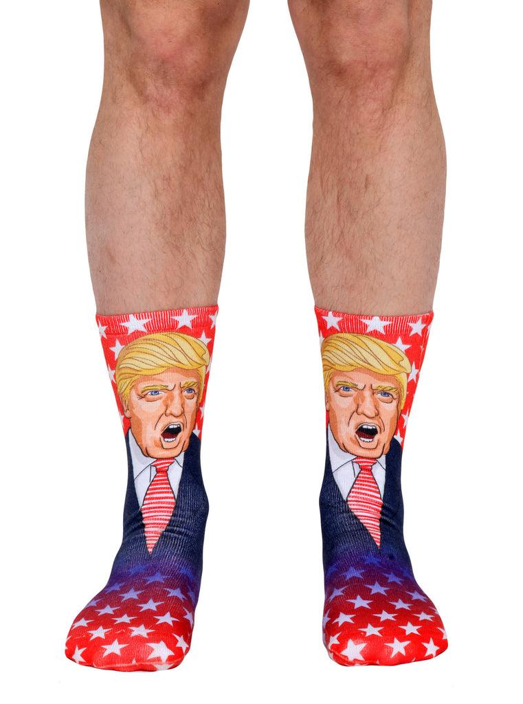 living royal Donald Trump Crew Socks