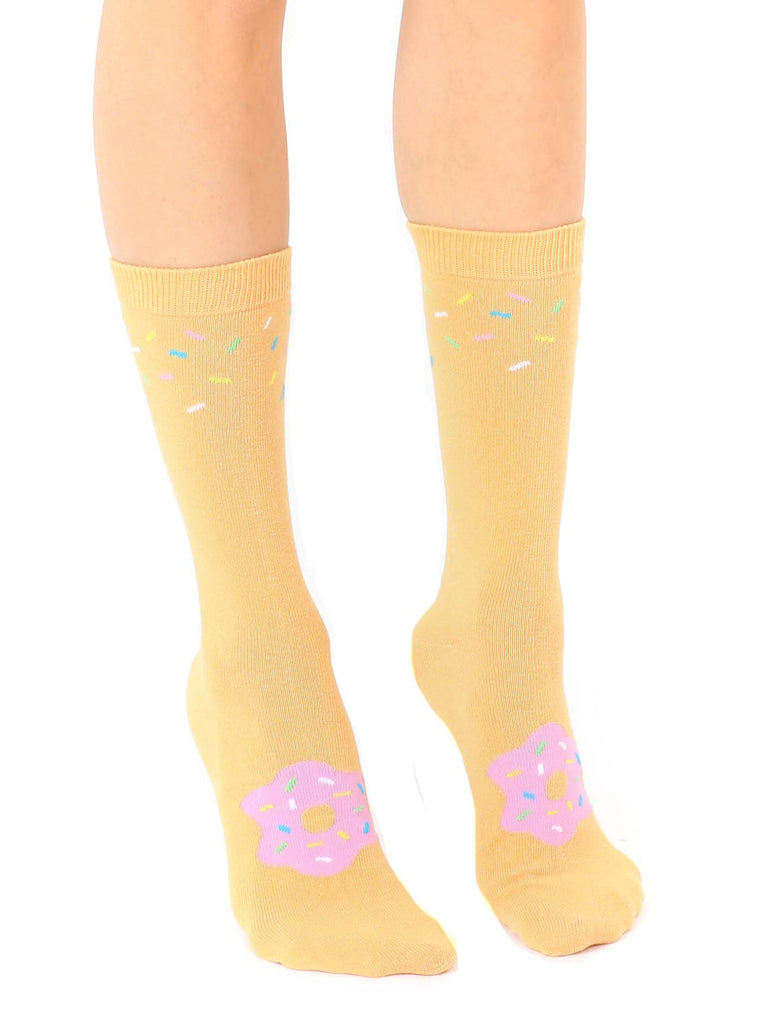 Living Royal Donut 3D Crew Sock