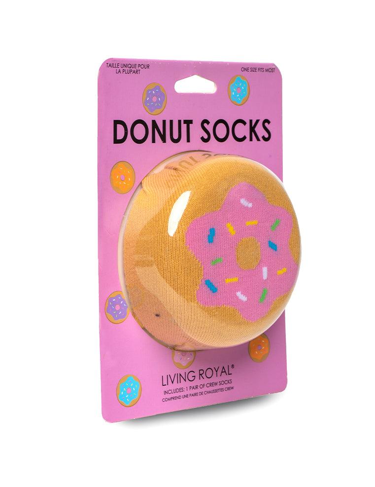Living Royal Donut 3D Crew Sock