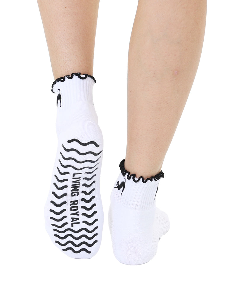 Living Royal Downward Dog Grip Socks