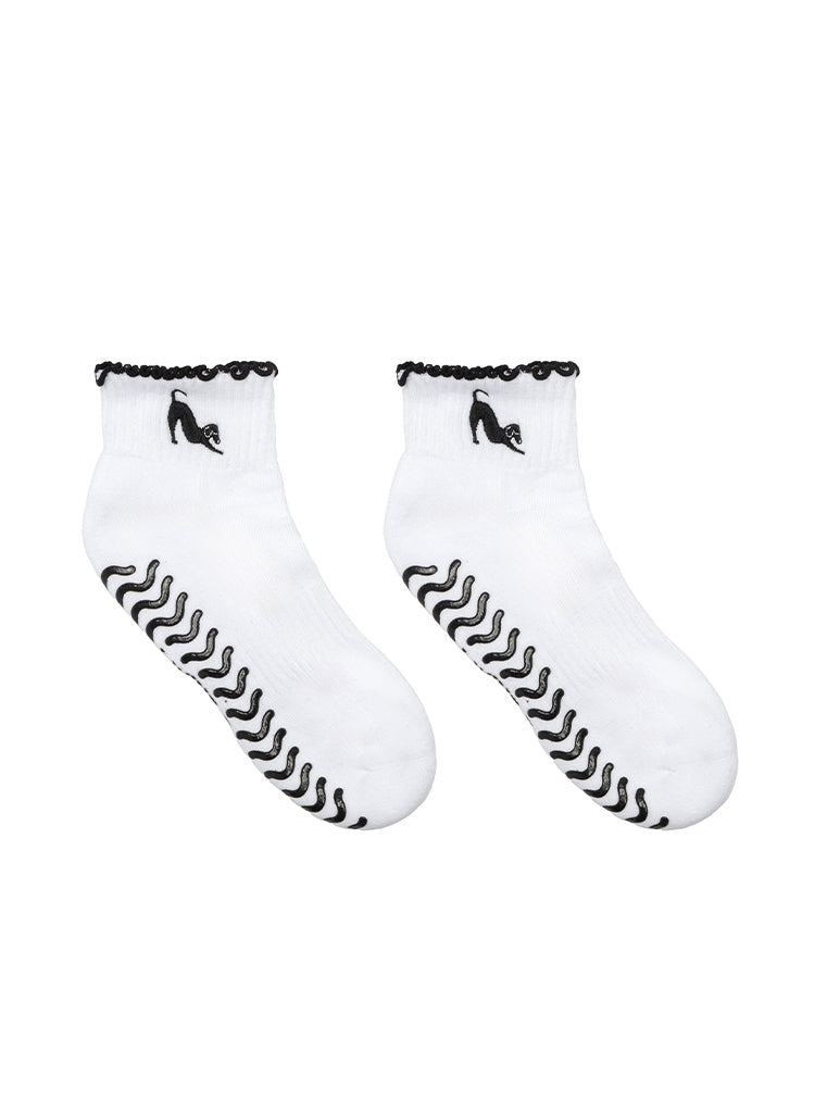 Living Royal Downward Dog Grip Socks